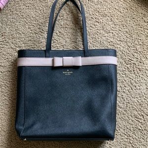 Kate Spade black bag and wallet